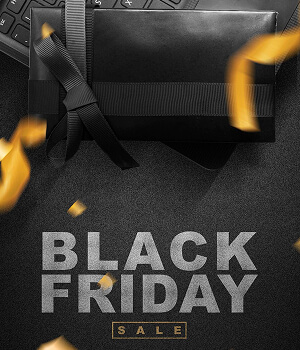 web banner design black friday